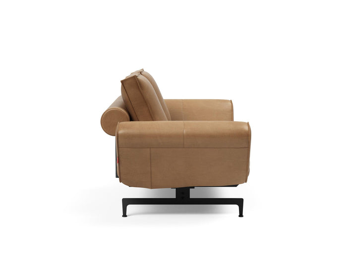 The Decorators: Canapea extensibila Ghia Laser Faunal Brown 80x210 cm