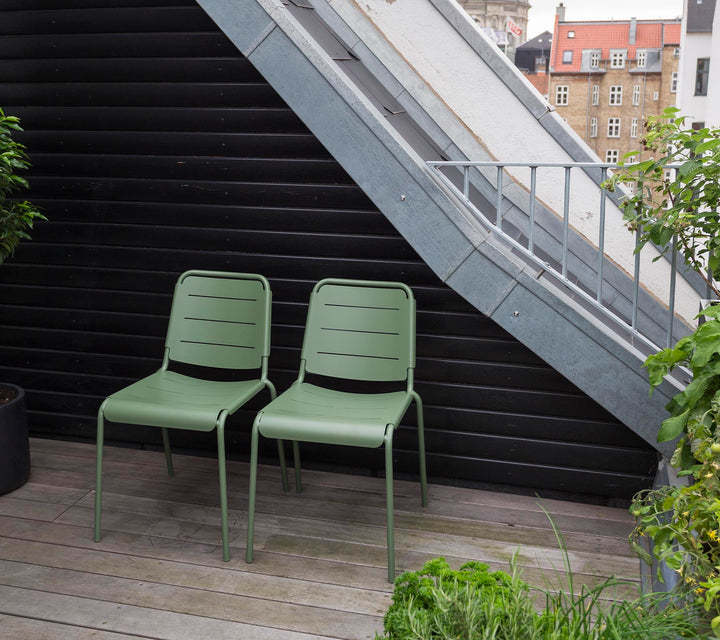 The Decorators: Scaun de exterior Cane-line Copenhagen Olive