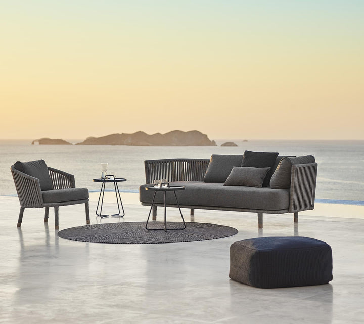 The Decorators: Canapea de exterior 3 locuri Cane-line Moments
