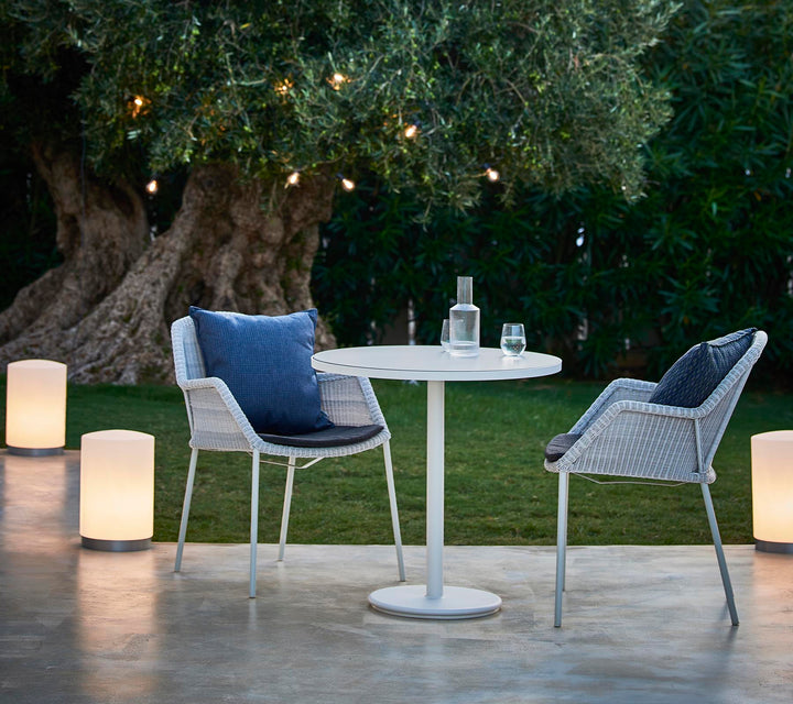 The Decorators: Scaun de exterior Cane-line Breeze Gri