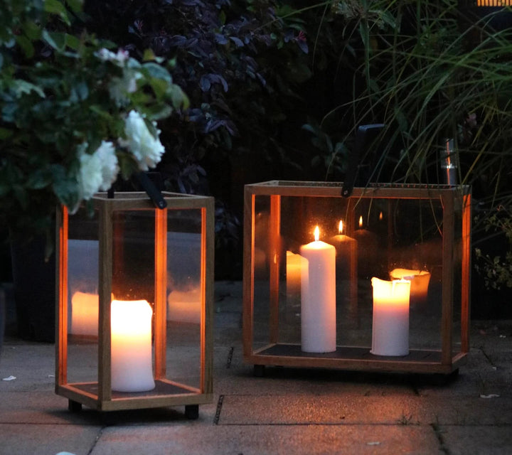 The Decorators: Felinar Cane-line Lighthouse large teak
