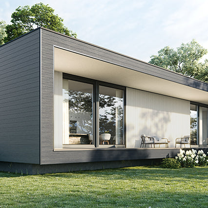 Placare pentru exterior Kerrafront VOX Modern Wood Gri cuart FS 302