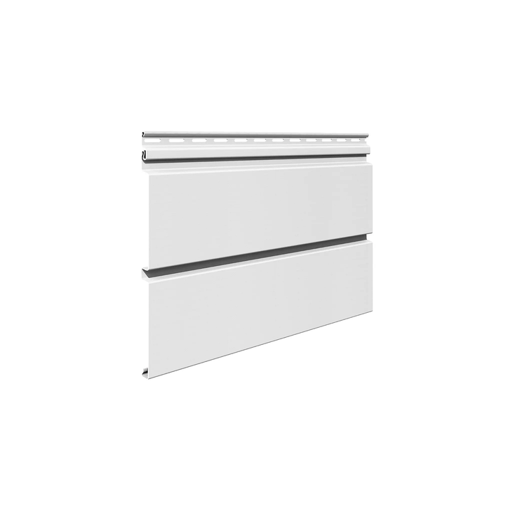 The Decorators: Lambriu pentru exterior siding vinil Vifront Unicolor Alb SV-05 (1 cutie/8,64 mp)