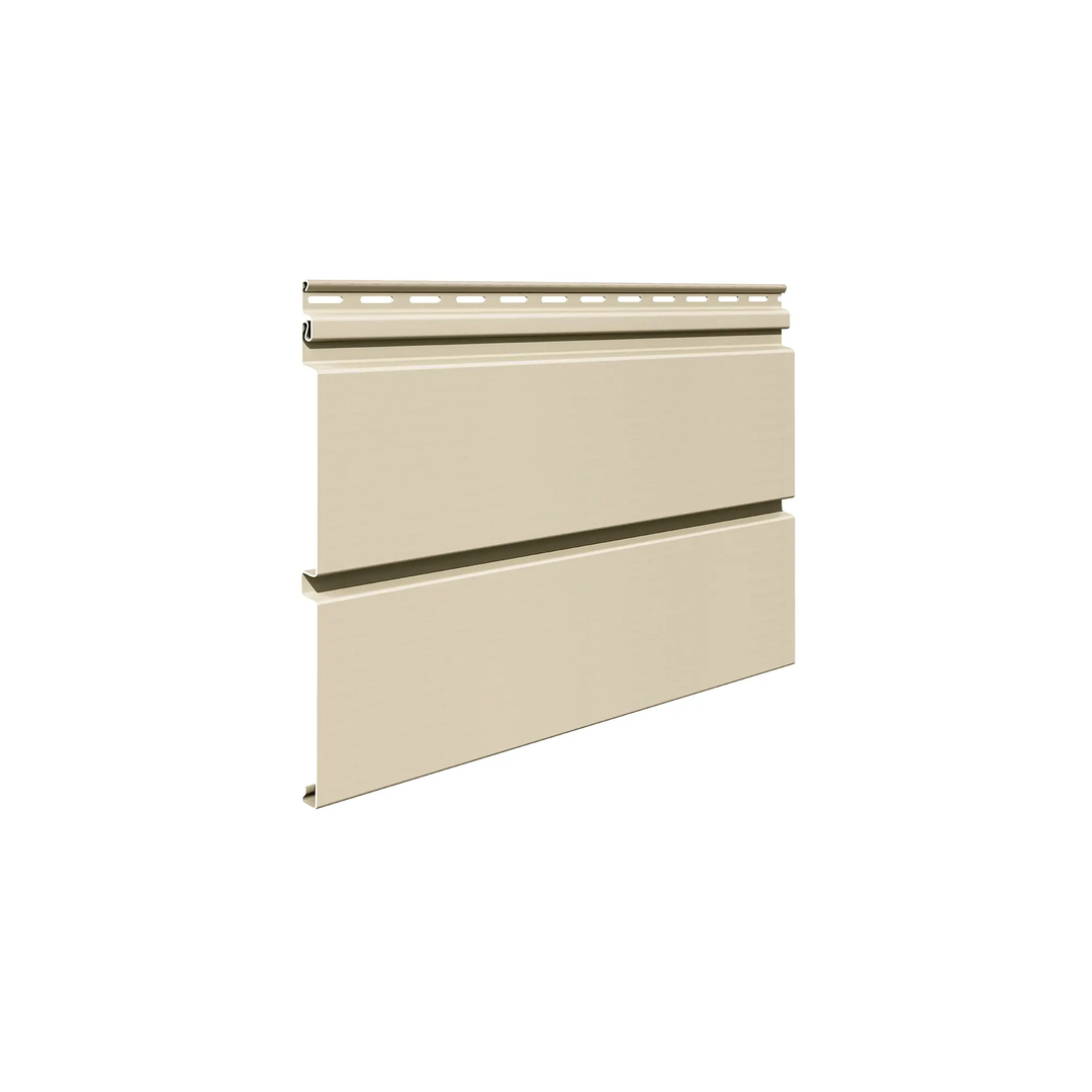 The Decorators: Lambriu pentru exterior siding vinil Vifront Unicolor Bej SV-05 (1 cutie/8,64 mp)