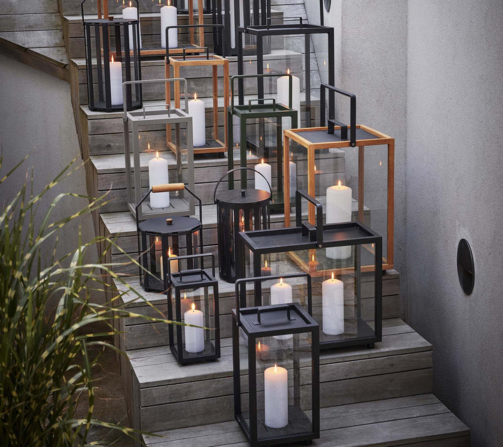 The Decorators: Felinar Cane-line Lighthouse small teak