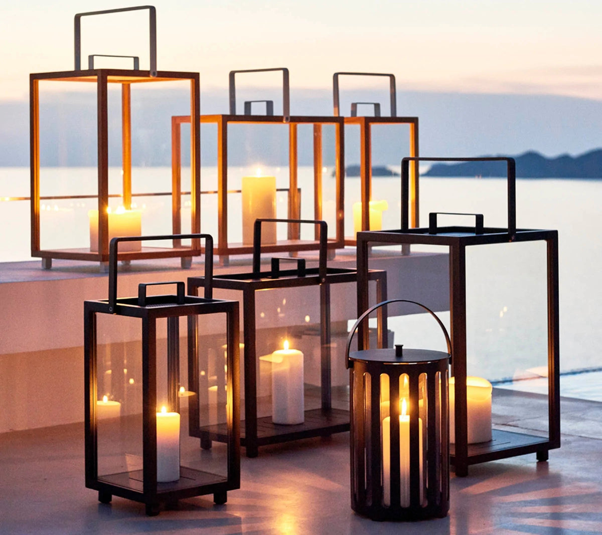 The Decorators: Felinar Cane-line Lighthouse large teak