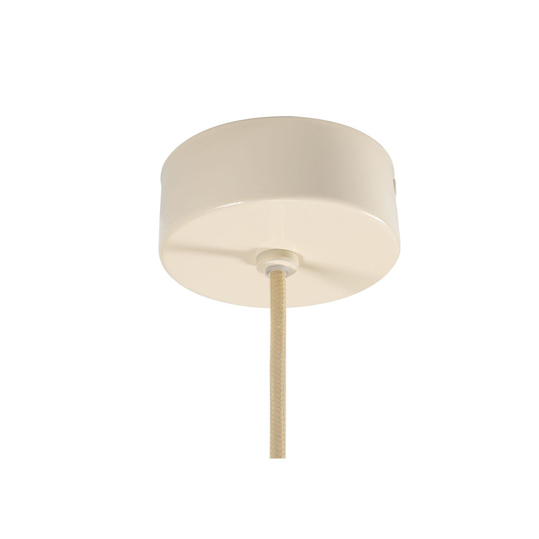 The Decorators: Lustra VOX Hitta, crem, diametru 50 cm