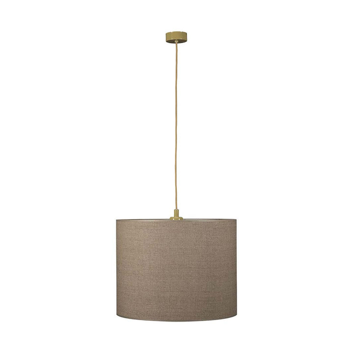 The Decorators: Lustra VOX Hitte, bej, diametru 45 cm