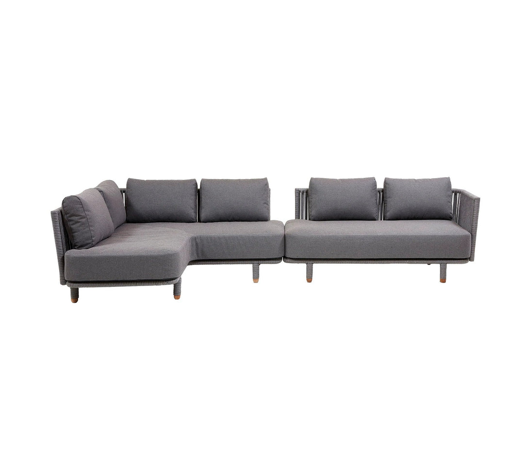 The Decorators: Canapea modulara Cane-line Moments Lounge (1)