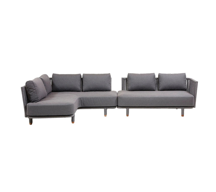 The Decorators: Canapea modulara Cane-line Moments Lounge (1)