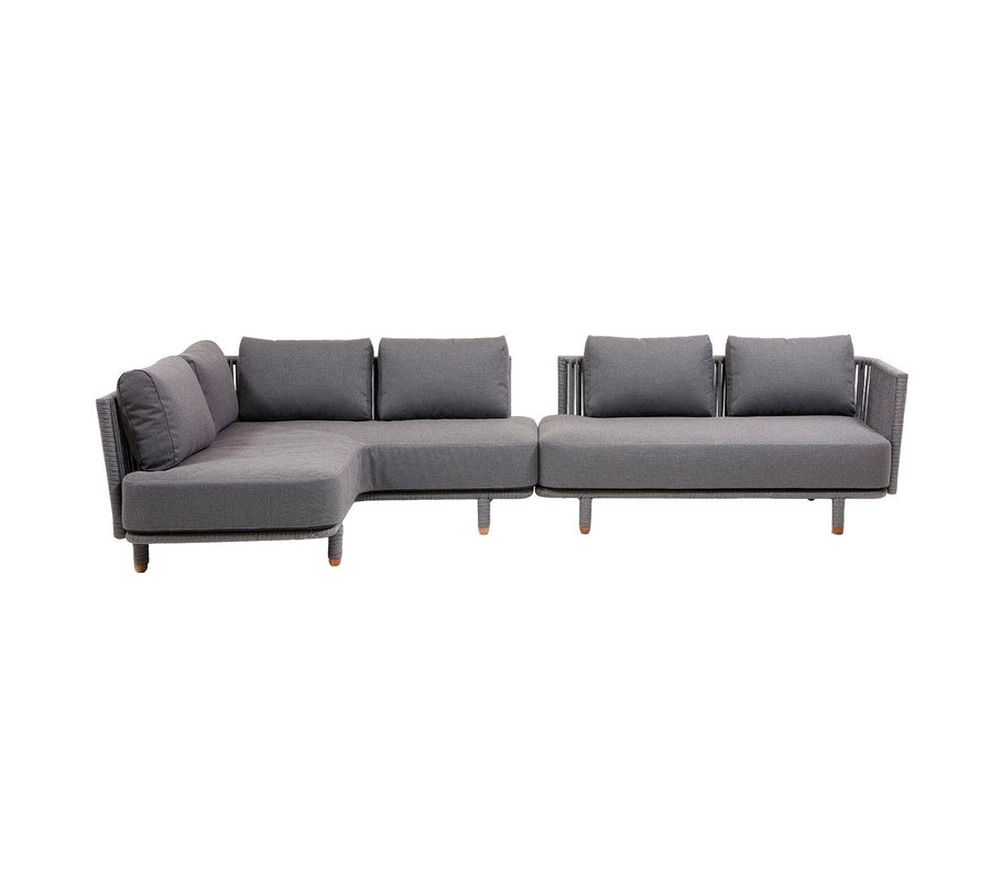 The Decorators: Canapea modulara Cane-line Moments Lounge (1)
