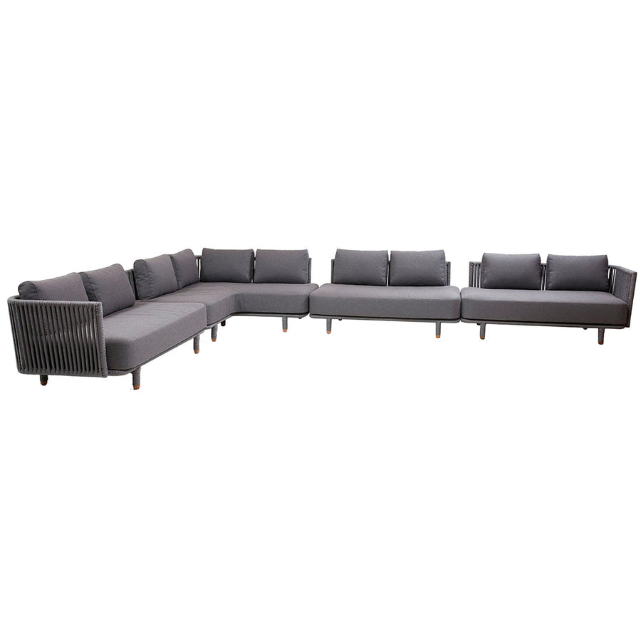 The Decorators: Canapea modulara Cane-line Moments Lounge (3)