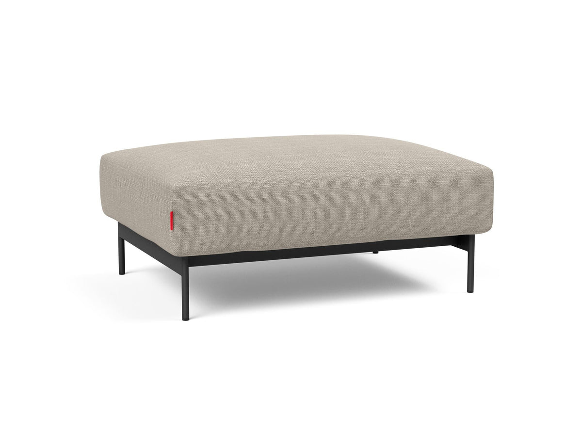 Taburet otoman Malloy Kenya Gravel 75x100 cm