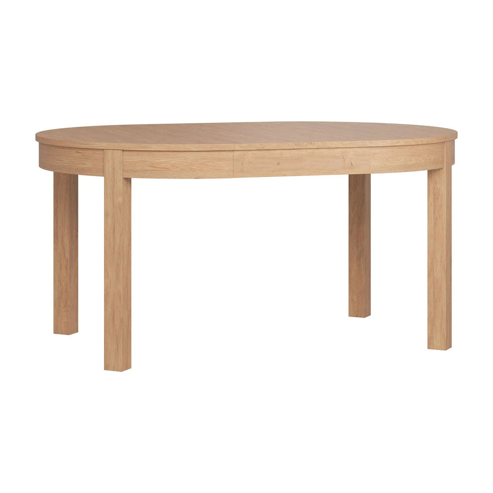 The Decorators: Masa dining rotunda extensibila VOX Simple 110/210x110cm, stejar