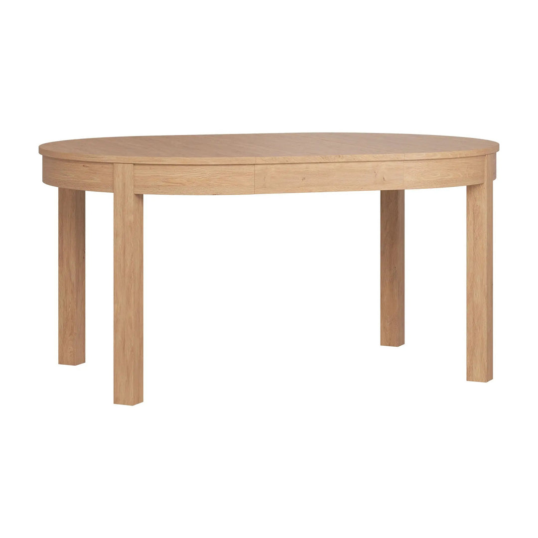 The Decorators: Masa dining rotunda extensibila VOX Simple 110/210x110cm, stejar