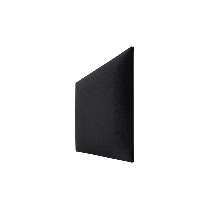 The Decorators: Panou tapitat Geo Villo Soform Catifea neagru 30/35 cm