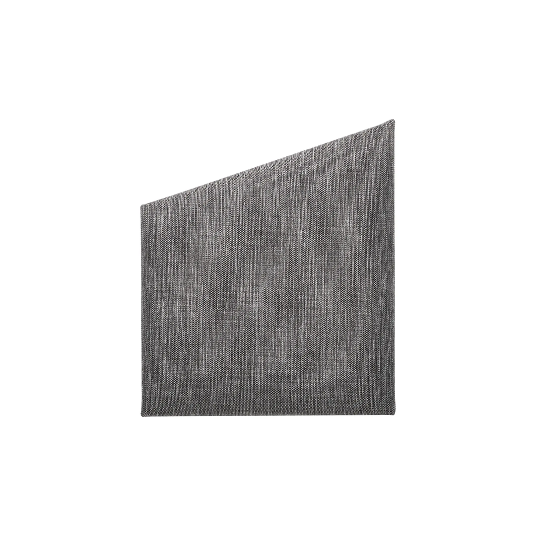 The Decorators: Panou tapitat Geo Villo Soform Melanj gri 30/35 cm