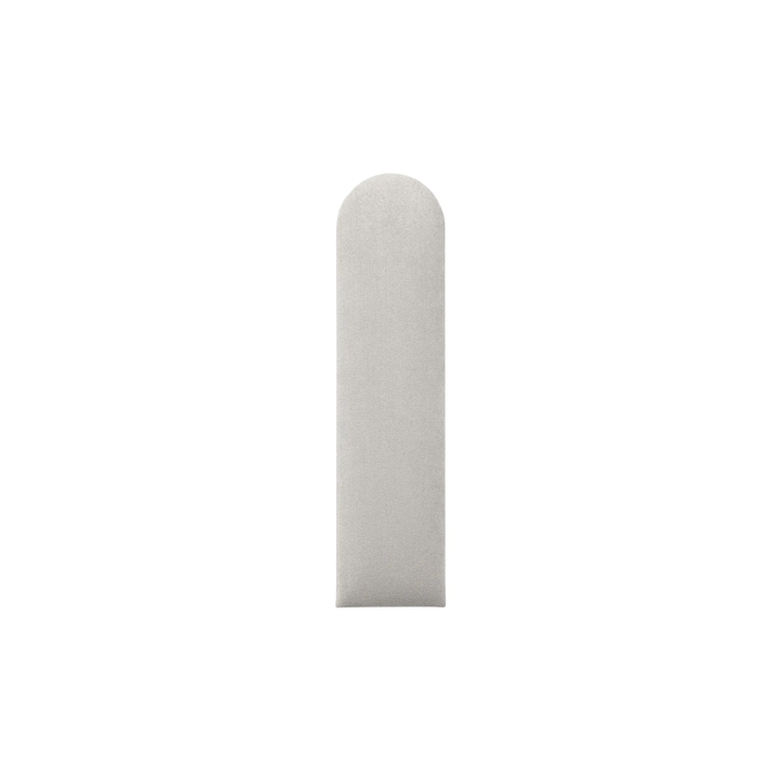 The Decorators: Panou tapitat Oval 1 Vox Soform Catifea gri 15/60 cm