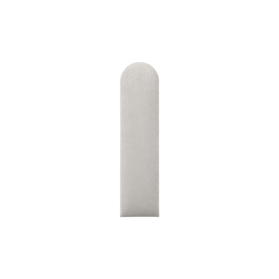 The Decorators: Panou tapitat Oval 1 Vox Soform Catifea gri 15/60 cm