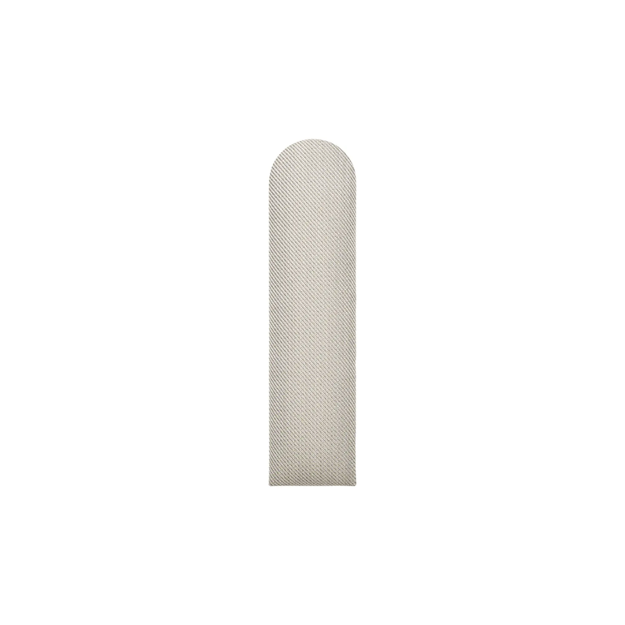The Decorators: Panou tapitat Oval 1 Villo Soform Tweed bej 15/60 cm
