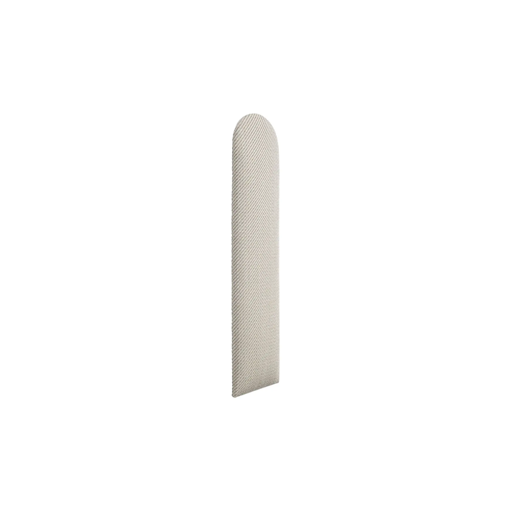 The Decorators: Panou tapitat Oval 1 Villo Soform Tweed bej 15/60 cm