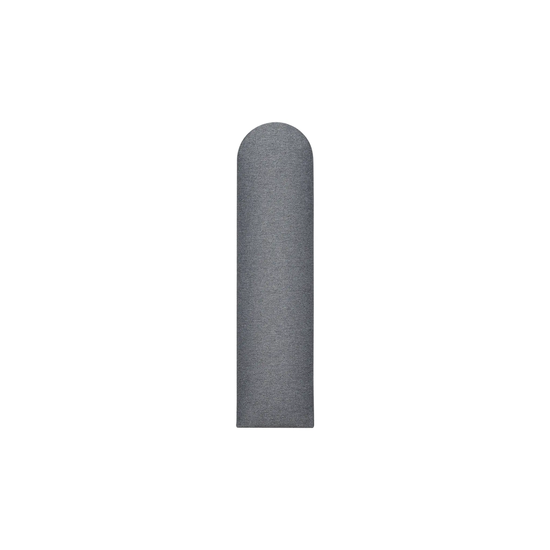 The Decorators: Panou tapitat Oval 1 Villo Soform Tweed grafit 15/60 cm