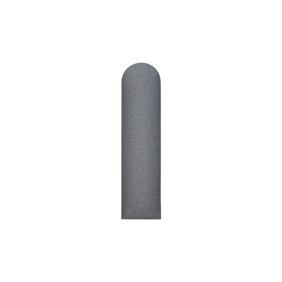 The Decorators: Panou tapitat Oval 1 Villo Soform Tweed grafit 15/60 cm
