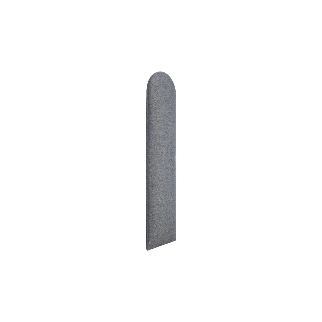 The Decorators: Panou tapitat Oval 1 Villo Soform Tweed grafit 15/60 cm