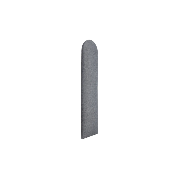 The Decorators: Panou tapitat Oval 1 Villo Soform Tweed grafit 15/60 cm