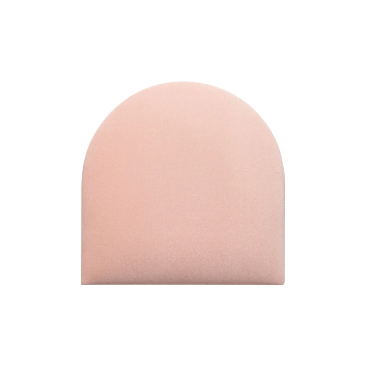 The Decorators: Panou tapitat Oval 2 Villo Soform Catifea roz 30/30 cm