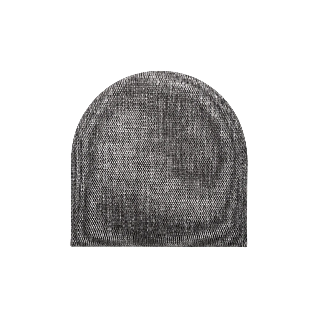 The Decorators: Panou tapitat Oval 2 Villo Soform Melanj gri 30/30 cm