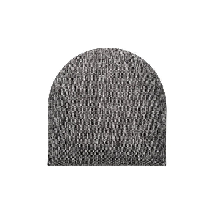 The Decorators: Panou tapitat Oval 2 Villo Soform Melanj gri 30/30 cm