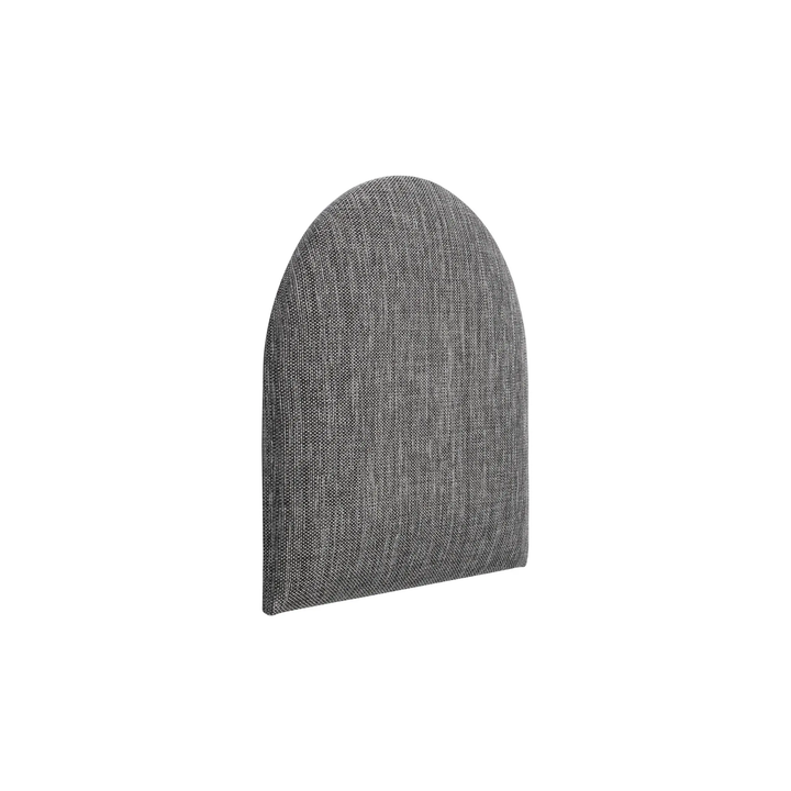 The Decorators: Panou tapitat Oval 2 Villo Soform Melanj gri 30/30 cm