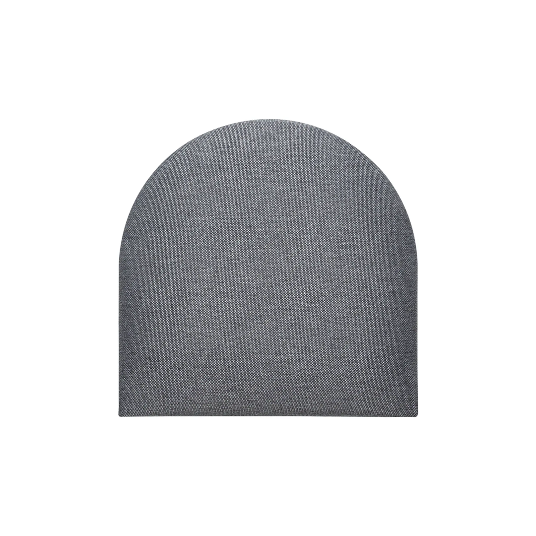 The Decorators: Panou tapitat Oval 2 Villo Soform Tweed grafit 30/30 cm