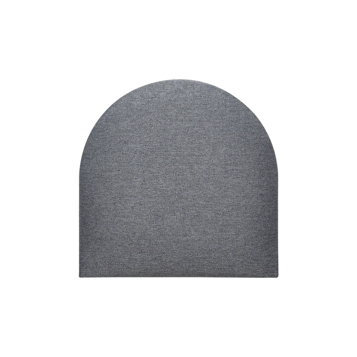 The Decorators: Panou tapitat Oval 2 Villo Soform Tweed grafit 30/30 cm