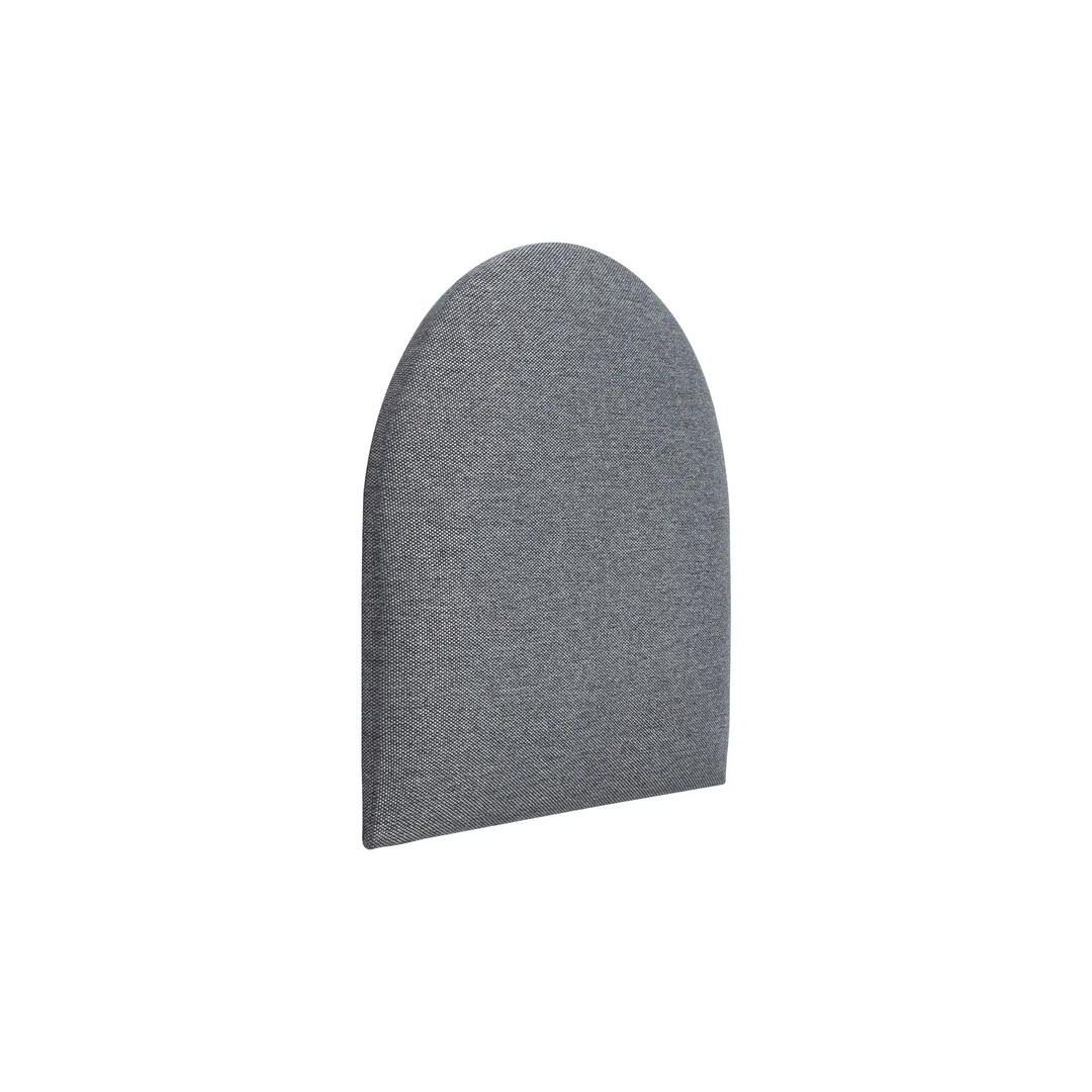 The Decorators: Panou tapitat Oval 2 Villo Soform Tweed grafit 30/30 cm