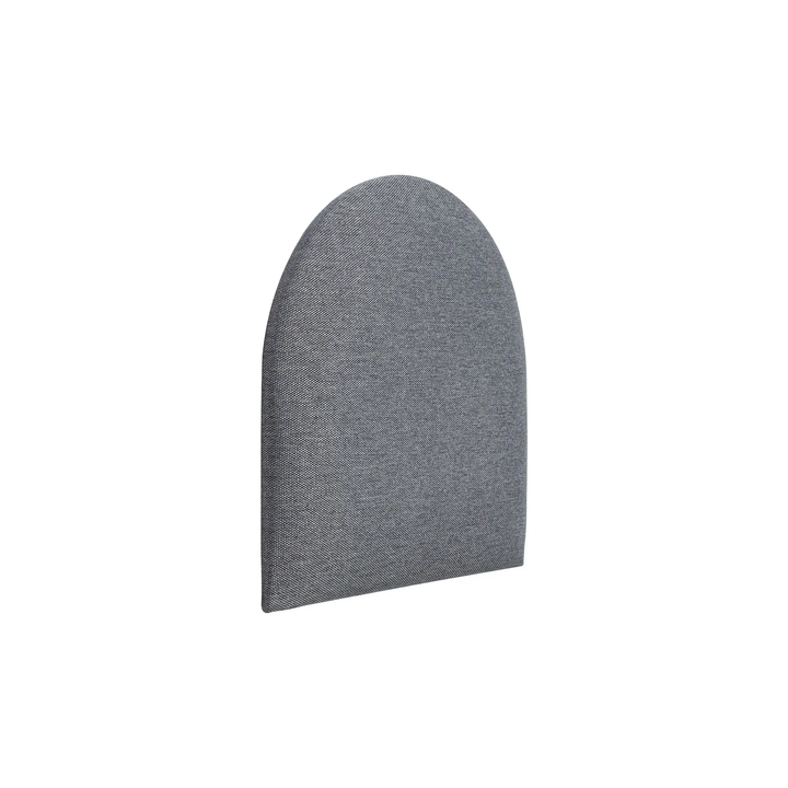 The Decorators: Panou tapitat Oval 2 Villo Soform Tweed grafit 30/30 cm