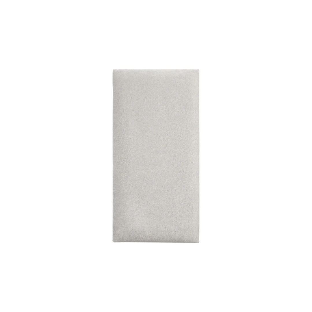 The Decorators: Panou tapitat Regular 1 Villo Soform Catifea gri 30/60 cm
