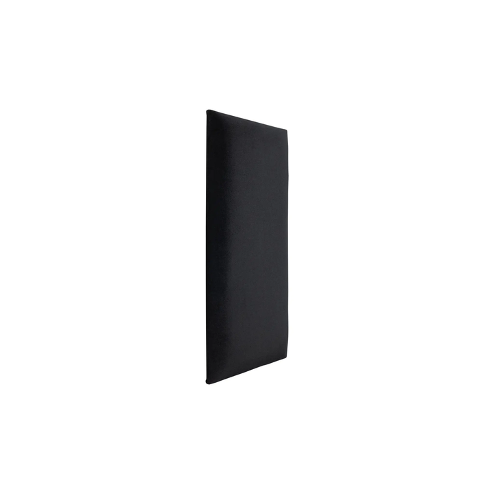 The Decorators: Panou tapitat Regular 1 Villo Soform Catifea negru 30/60 cm