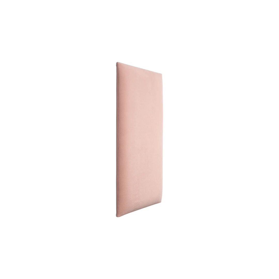 The Decorators: Panou tapitat Regular 1 Villo Soform Catifea roz 30/60 cm