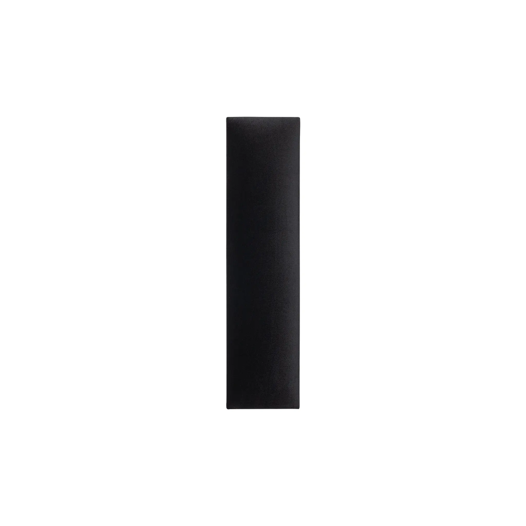 The Decorators: Panou tapitat Regular 2 Villo Soform Catifea negru 15/60 cm