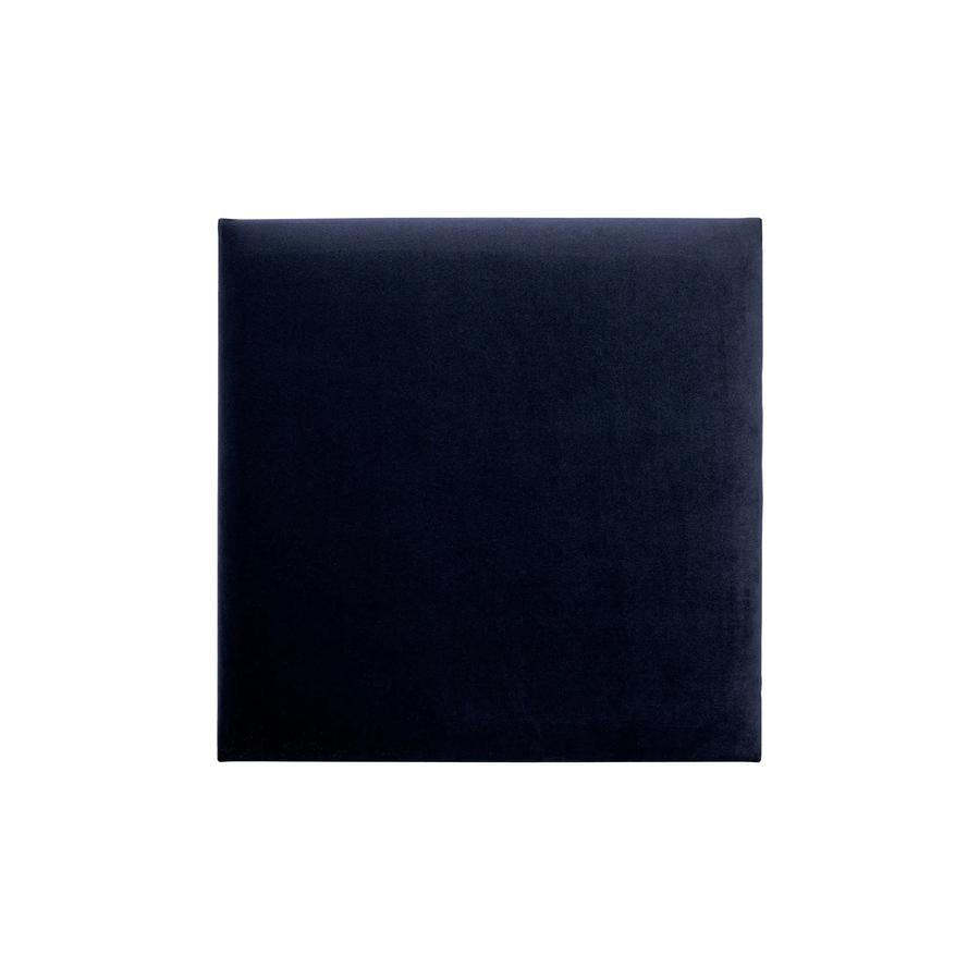 The Decorators: Panou tapitat Regular 3 Villo Soform Catifea bleumarin 60/60 cm