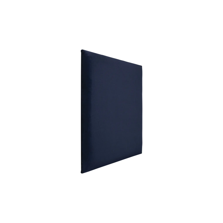 The Decorators: Panou tapitat Regular 3 Villo Soform Catifea bleumarin 60/60 cm