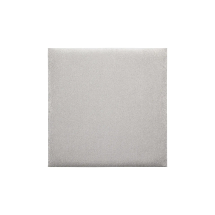 The Decorators: Panou tapitat Regular 3 Villo Soform Catifea gri 60/60 cm