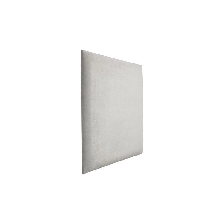 The Decorators: Panou tapitat Regular 3 Villo Soform Catifea gri 60/60 cm