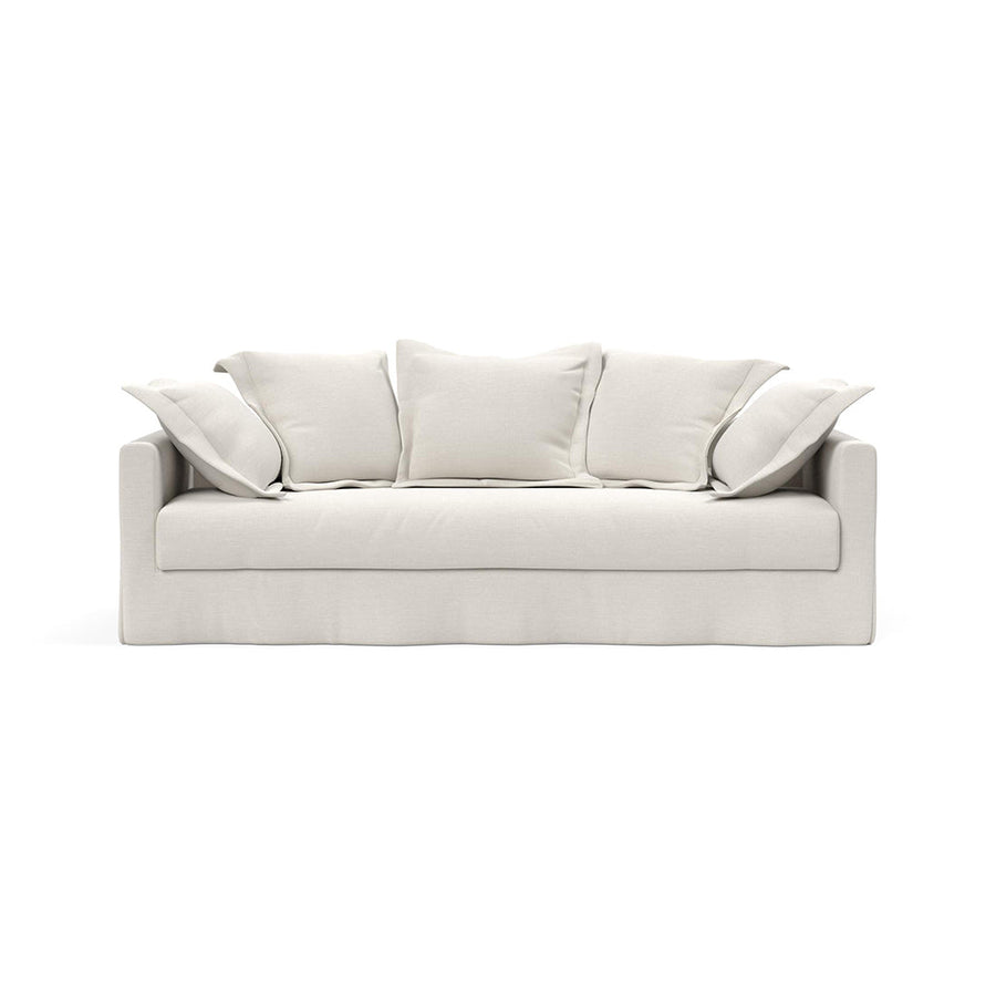 The Decorators: Canapea extensibila Pascala Vivus Dusty Off White 140-200 cm