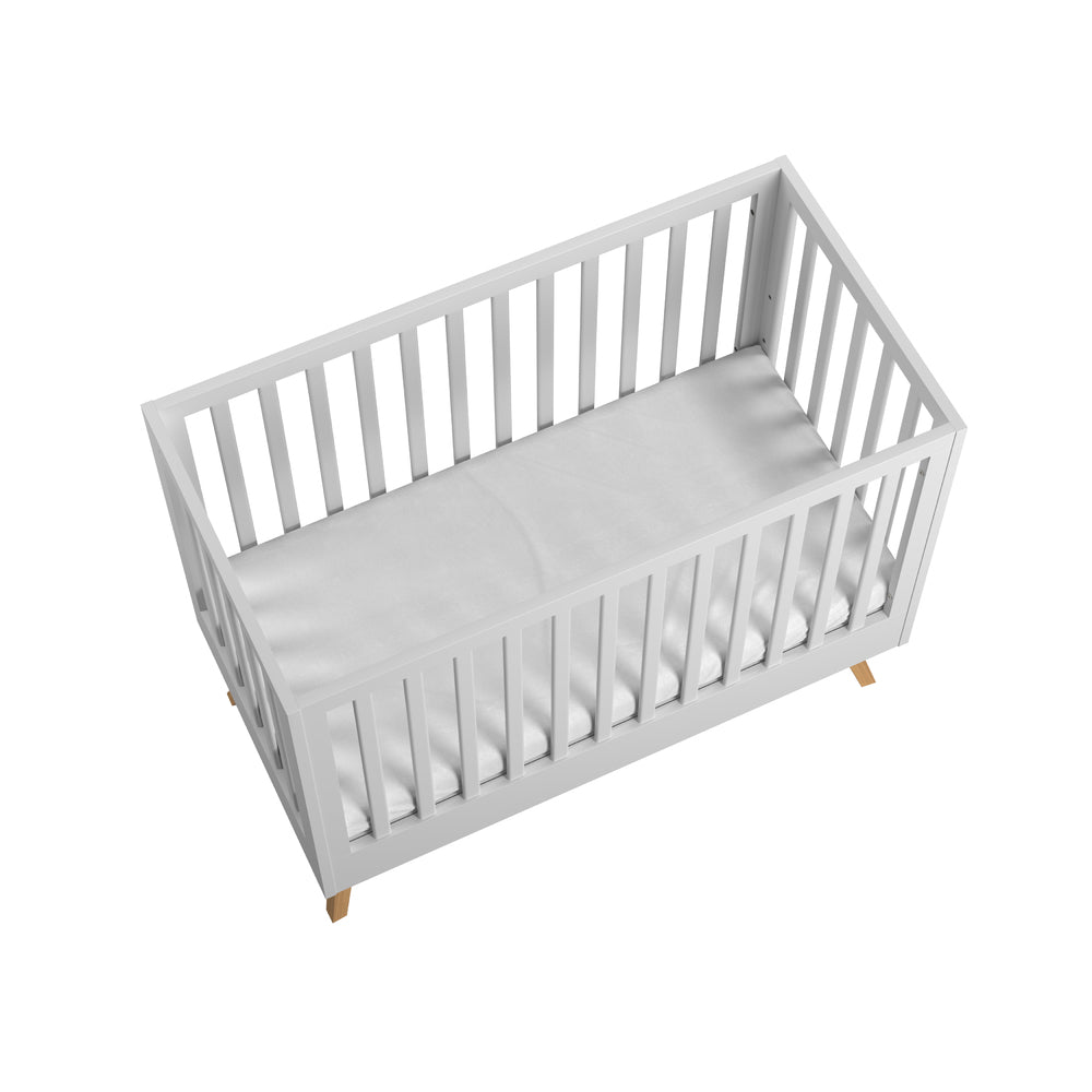 The Decorators: Pat bebe VOX Baby Nature 60x120, alb/stejar