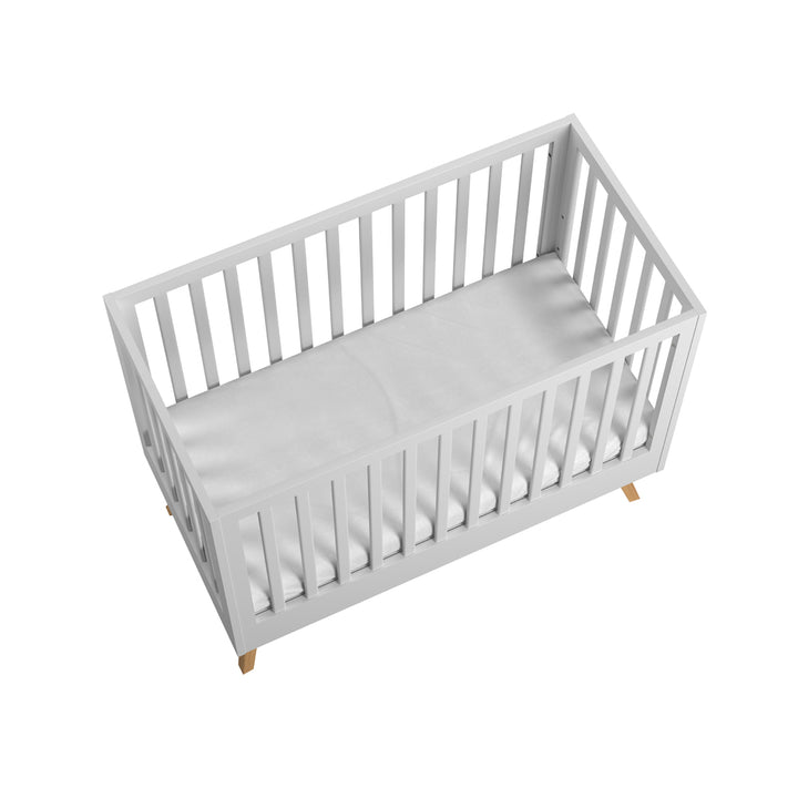 The Decorators: Pat bebe VOX Baby Nature 60x120, alb/stejar