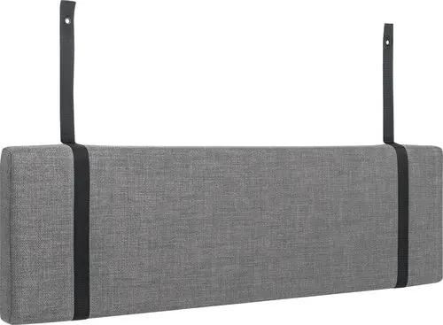 The Decorators: Perna tablie pat VOX Concept,  poliester, gri, 114*30 cm