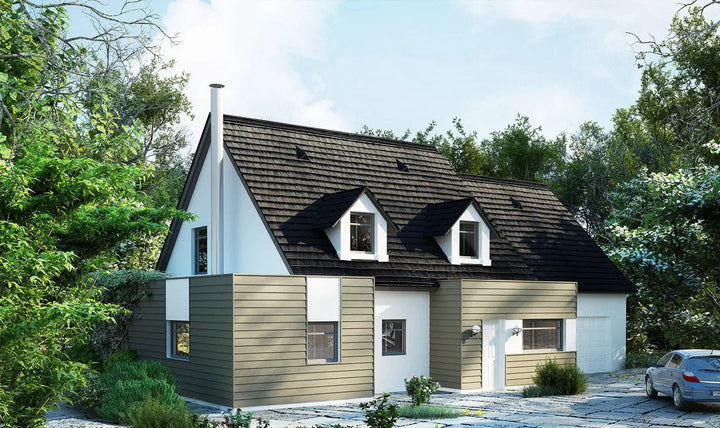 The Decorators: Placare pentru exterior Kerrafront VOX Classic Olive FS 201 (1cutie/2.16 mp sau 1.062 mp CONNEX)